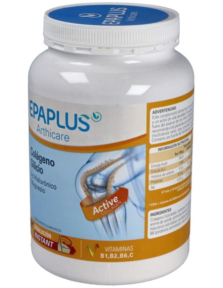 Epaplus Silicio+Colag+A.Hialur+Mg Vainilla 30Dias