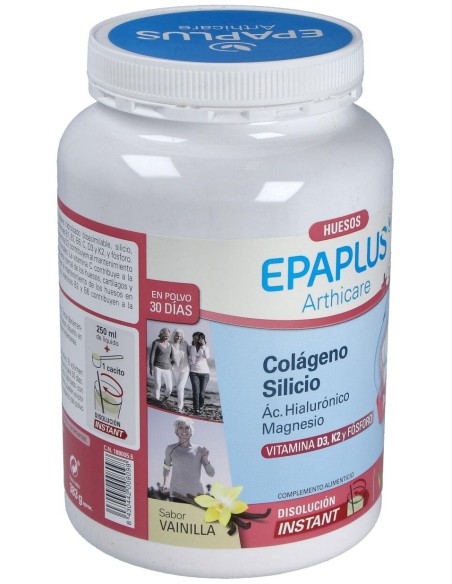 Epaplus Silicio+Ca+Colag+A.Hial+Mg Vainilla 30Dias