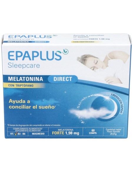 Epaplus Sleepcare Melatonina+Triptofano 60Comp.