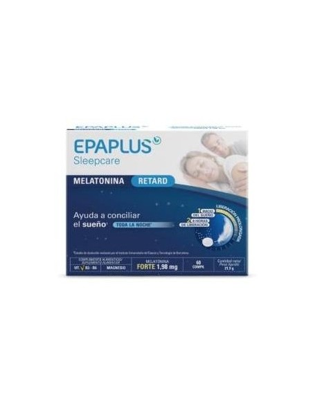 Epaplus Sleepcare Melatonina Pura Retard 60Comp.