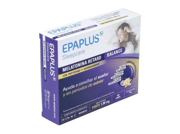 Epaplus Melatonina Retard Balance 60Cap.