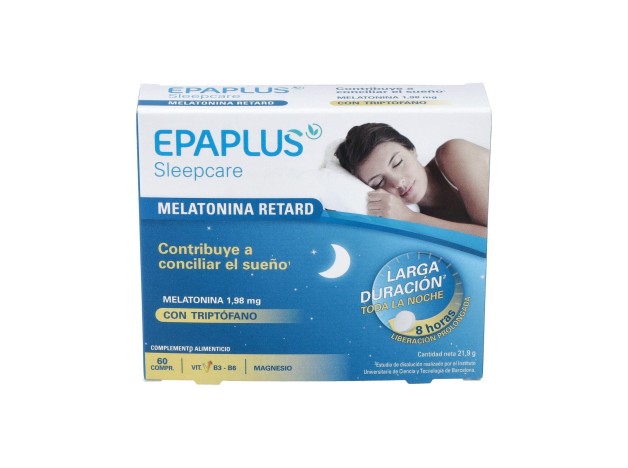 Epaplus Melatonina Retard-Triptofano 60Comp