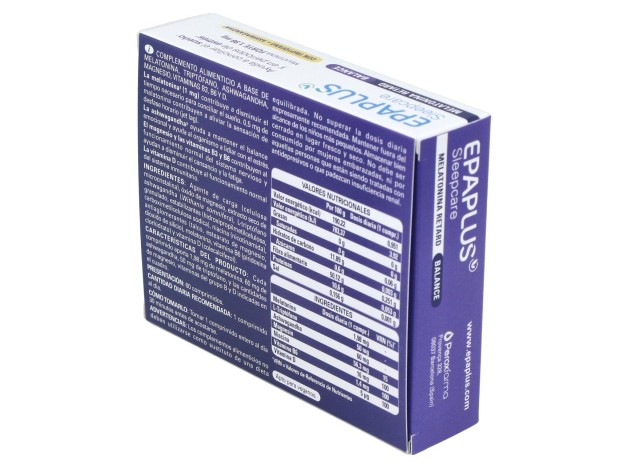 Epaplus Melatonina Retard Balance 60Cap.