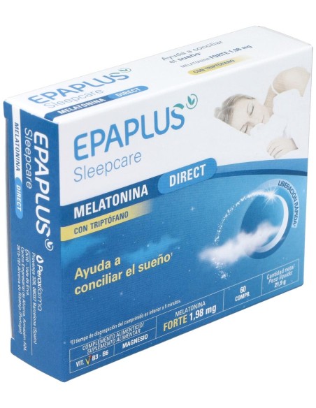 Epaplus Sleepcare Melatonina+Triptofano 60Comp.