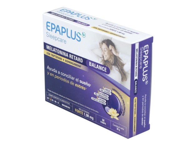 Epaplus Melatonina Retard Balance 60Cap.