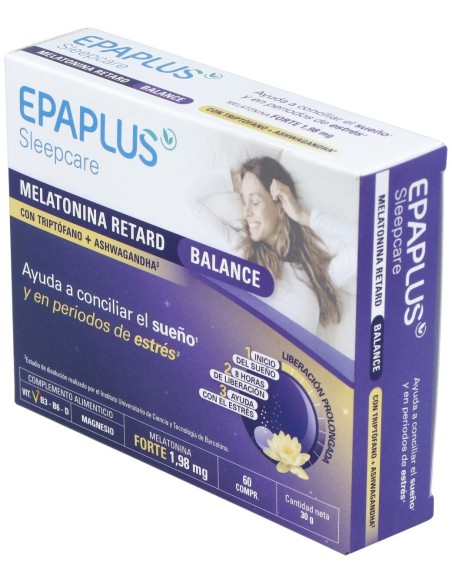 Epaplus Melatonina Retard Balance 60Cap.