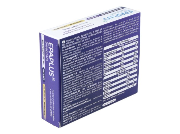 Epaplus Melatonina Retard Balance 60Cap.