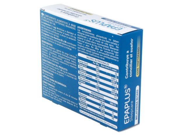 Epaplus Melatonina Retard-Triptofano 60Comp