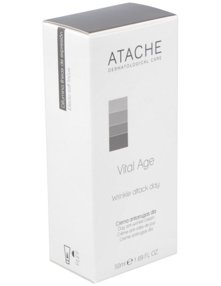 Atache Vital Age Crema Antiarrugas De Día, 50 Ml