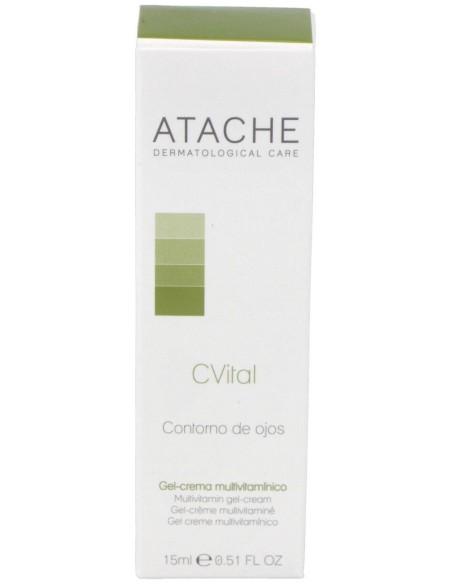 Atache C Vital Contorno De Ojos Multivitamínico, 15 Ml