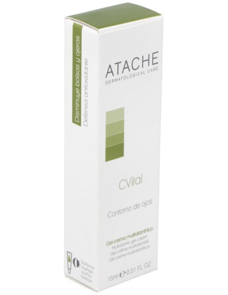 Atache C Vital Contorno De Ojos Multivitamínico, 15 Ml