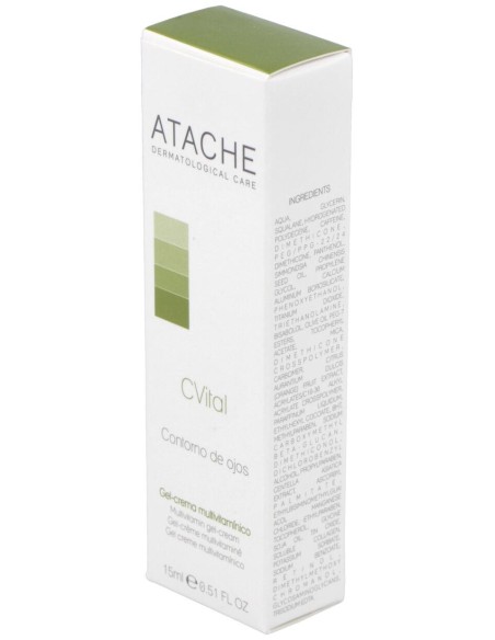 Atache C Vital Contorno De Ojos Multivitamínico, 15 Ml
