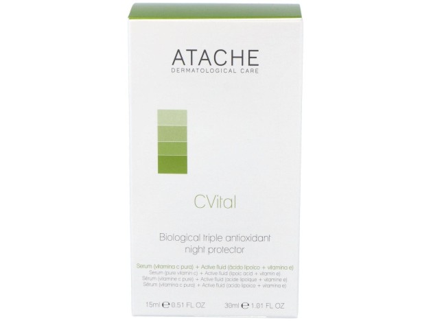 Atache C Vital Active Fluid + Sérum, 30 Ml + 15 Ml