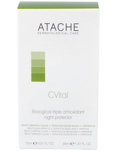 Atache C Vital Active Fluid + Sérum, 30 Ml + 15 Ml