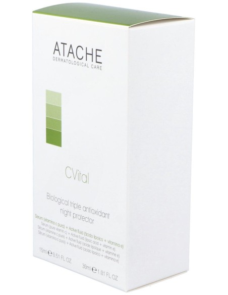 Atache C Vital Active Fluid + Sérum, 30 Ml + 15 Ml