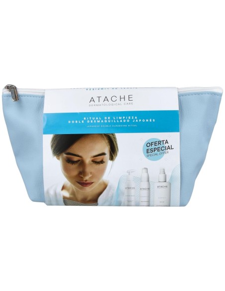 Atache Neceser Limpieza Essentielle Aceite + Gel + Tónico