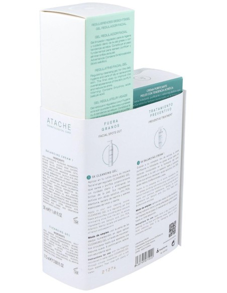 Atache Pack Preventiva Antiacné Balansing Crema + Cleansing Gel