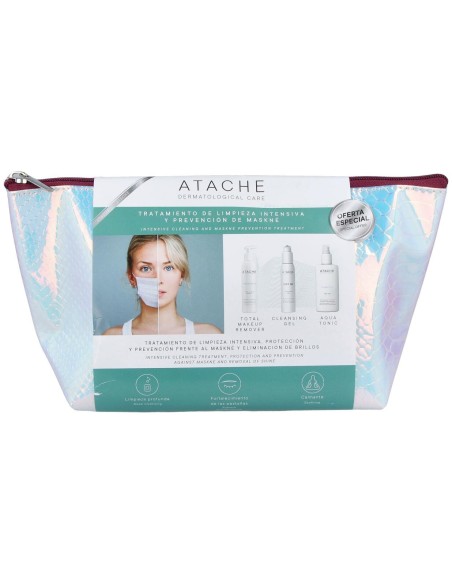 Neceser Limpieza Antiacne Desmaquillador+Gel+Tonic