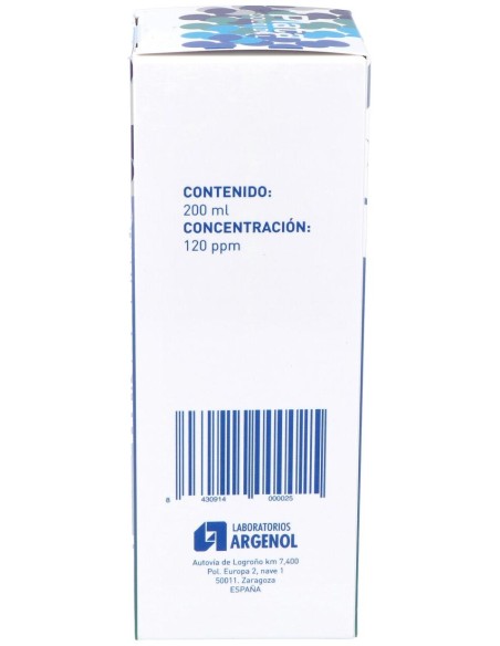 Argenol Plata Coloidal 120Ppm 200Ml
