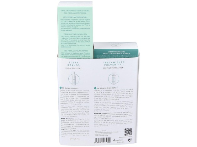 Atache Pack Preventiva Antiacné Balansing Crema...