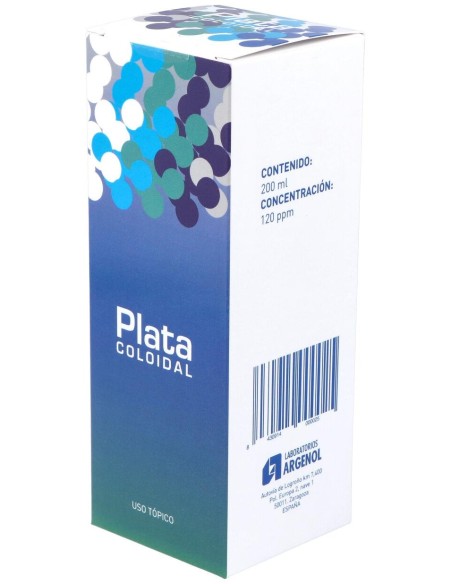 Argenol Plata Coloidal 120Ppm 200Ml