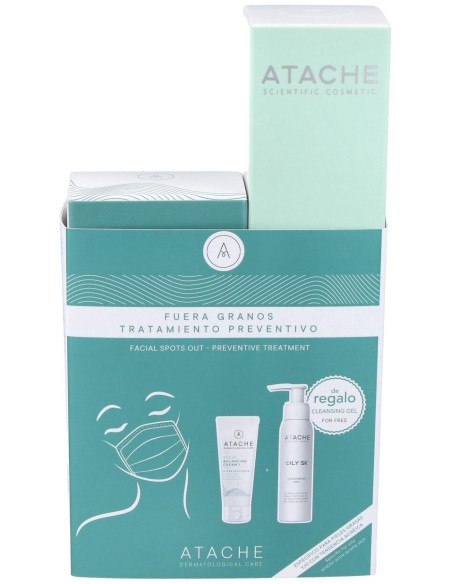 Atache Pack Preventiva Antiacné Balansing Crema + Cleansing Gel