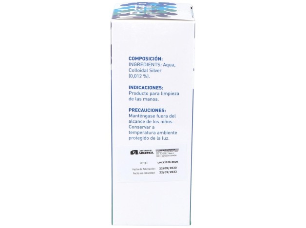Argenol Plata Coloidal 120Ppm 200Ml