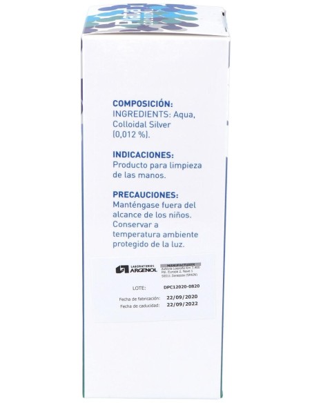 Argenol Plata Coloidal 120Ppm 200Ml