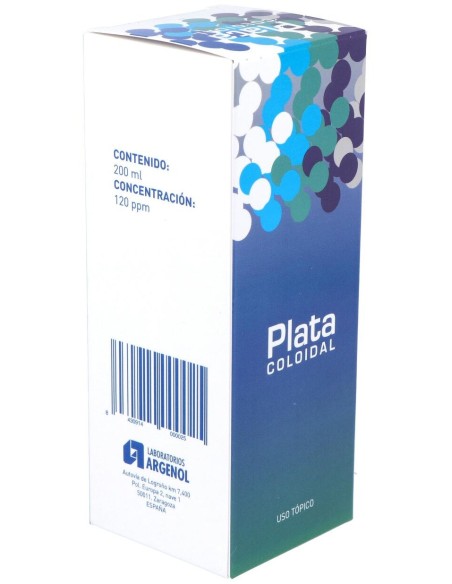 Argenol Plata Coloidal 120Ppm 200Ml