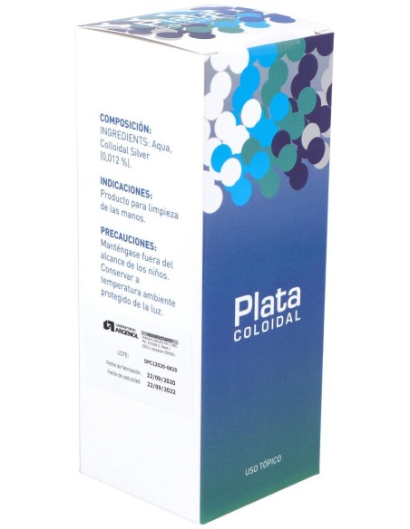 Argenol Plata Coloidal 120Ppm 200Ml