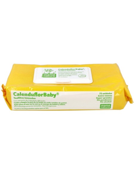 Mama Natura Calenduflorbaby Toallitas De Calendula 72Uds