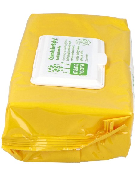 Mama Natura Calenduflorbaby Toallitas De Calendula 72Uds