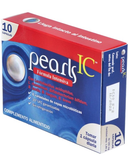 Pearls Ic Fórmula Intensiva, 10 Cápsulas