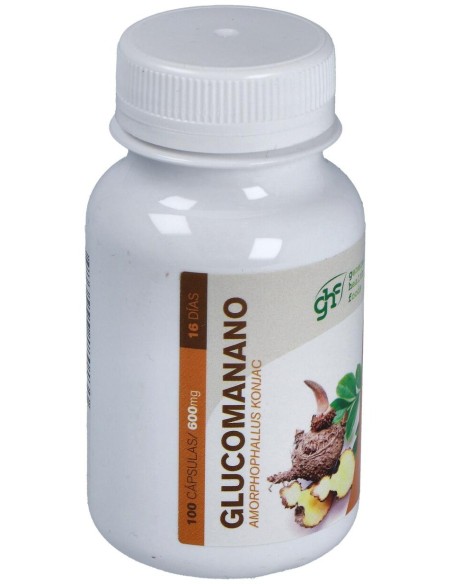Glucomanano 600Mg. 100Cap.