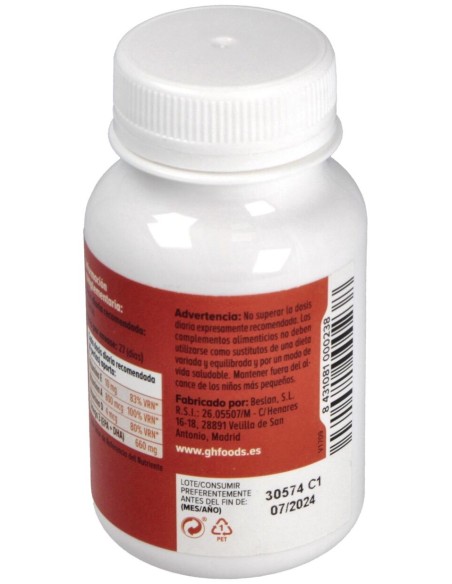 Ghf Hígado De Bacalao 700Mg 110 Perlas