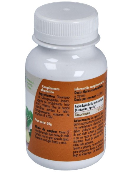 Glucomanano 600Mg. 100Cap.
