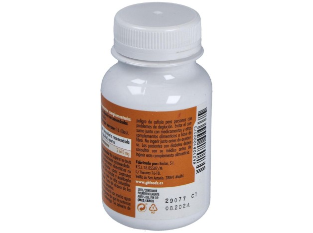 Glucomanano 600Mg. 100Cap.
