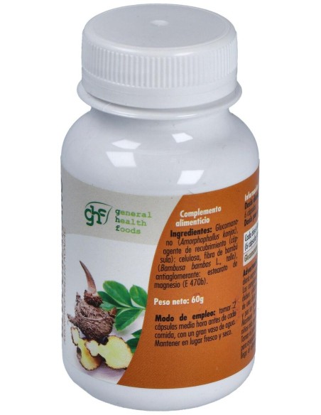 Glucomanano 600Mg. 100Cap.