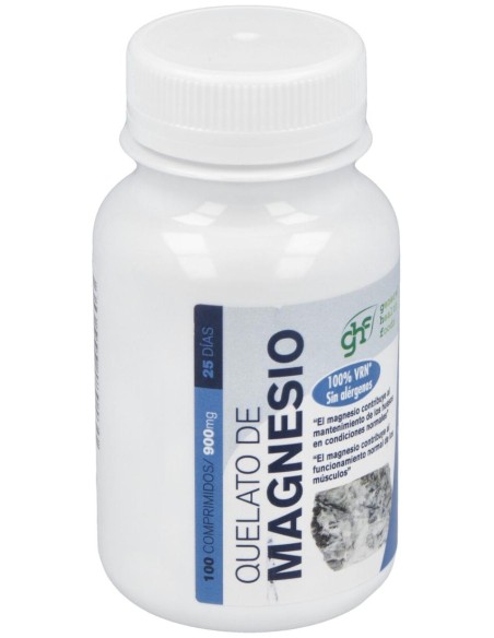 Ghf Quelato De Magnesio 800Mg 100Comp