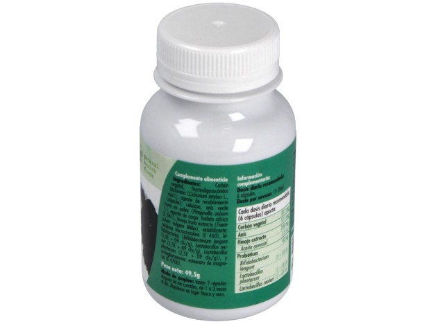 Ghf Carbón Probiótico 550Mg 90Cáps