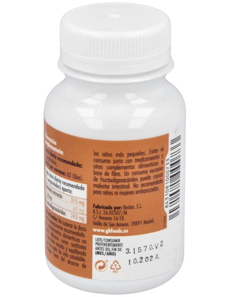 Ghf Guaraná 600Mg 120Comp