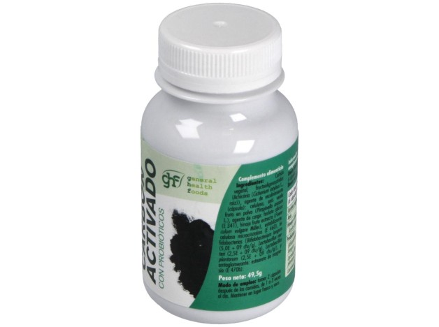 Ghf Carbón Probiótico 550Mg 90Cáps