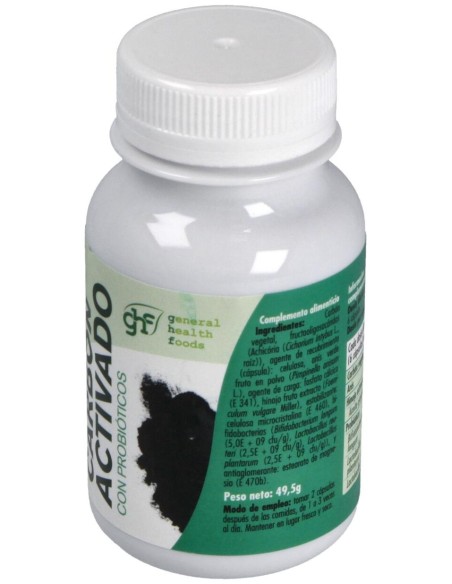 Ghf Carbón Probiótico 550Mg 90Cáps