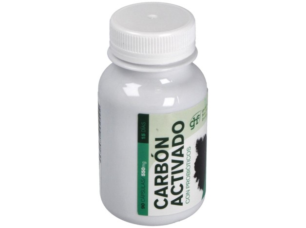 Ghf Carbón Probiótico 550Mg 90Cáps