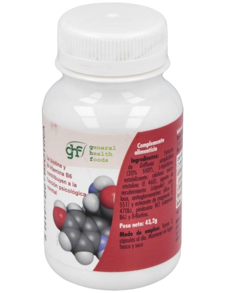 Triptofano 5Htp+B6 60Cap.