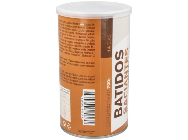 Batido Control De Peso Sabor Chocolate 700Gr.
