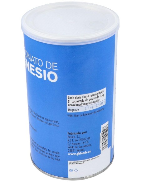 Ghf Carbonato De Magnesio 180G