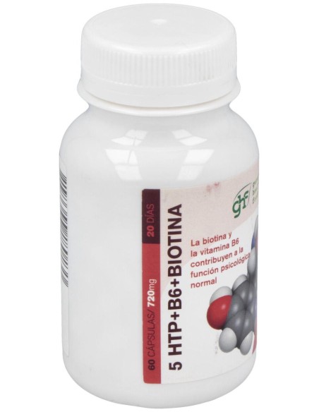 Triptofano 5Htp+B6 60Cap.
