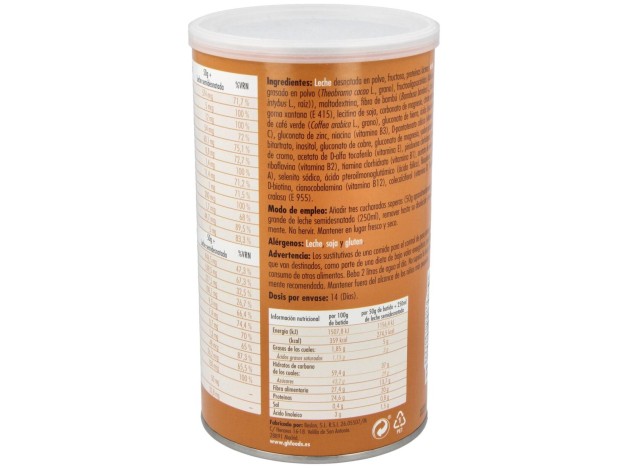Batido Control De Peso Sabor Chocolate 700Gr.