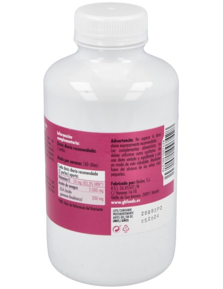 Ghf Onagra 1000Mg 200 Perlas